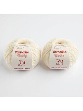 Ultra-Soft Superwash Merino Wool Yarn 2-Pack, Worsted Weight for Knitting